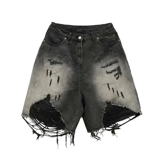 Vintage Made Old Ripped Shorts ManProduct Details:Waist type: mid-waistDenim fabric: denimWashing process: washingColor: BlackPant top style: straight footSize information:Size: M L XL 2XL 3XLPackageDropshipmanAMIR BAGS INDIA PRIVATE LIMITEDnull