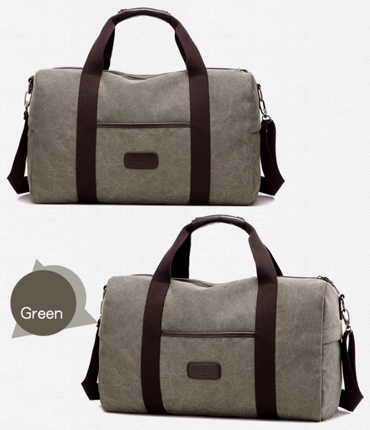 Vintage Men Canvas handbag High Quality Travel Bags Large Capacity Women Luggage Travel Duffle Bags - AMIR BAGS INDIA PRIVATE LIMITED