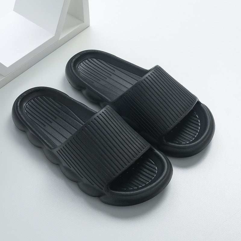 Wave Bottom Slippers Women Home Shoes Non - slip Bathroom Slippers - AMIR BAGS INDIA PRIVATE LIMITED