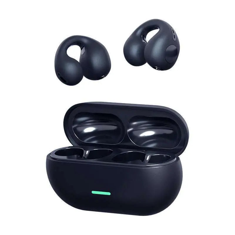 Wireless Ear Clip Bluetooth Headset TWS Comfortable Wear Not In-Ear SpOverview:Good material, High quality.100% Brand New.A variety of colors, any choice.Product information:Color: black, white Transmission range: 10 meters Chip type: DropshipmanAMIR BAGS INDIA PRIVATE LIMITEDnull