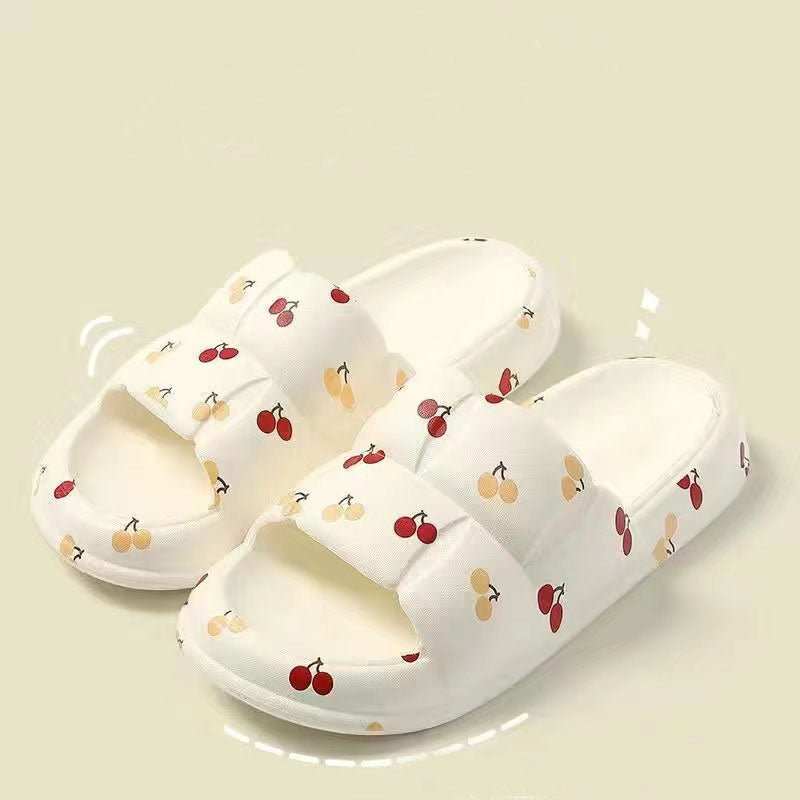 Women Home Shoes Bathroom Slippers Soft Sole Slides Summer Beach Shoes - AMIR BAGS INDIA PRIVATE LIMITED
