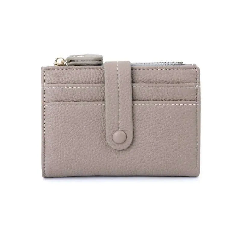 Women Short Wallets PU Leather Plaid Female Purses Solid Card Holder Wallet Fashion Woman Small Wallet With Coin Purse - AMIR BAGS INDIA PRIVATE LIMITED