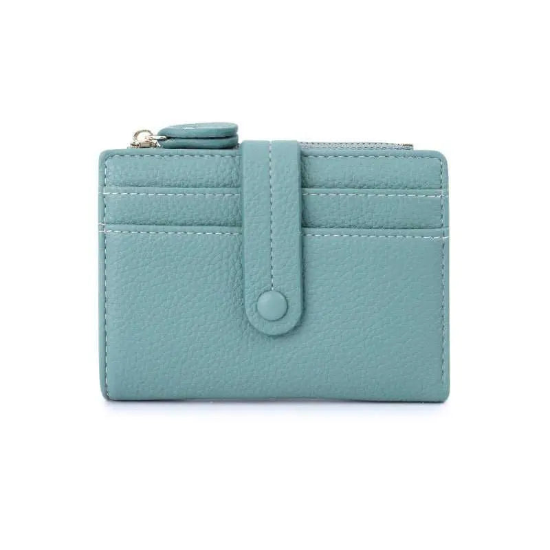 Women Short Wallets PU Leather Plaid Female Purses Solid Card Holder Wallet Fashion Woman Small Wallet With Coin Purse - AMIR BAGS INDIA PRIVATE LIMITED