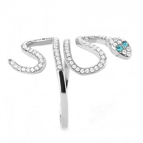 Women Stainless Steel Synthetic Crystal Rings - AMIR BAGS INDIA PRIVATE LIMITED