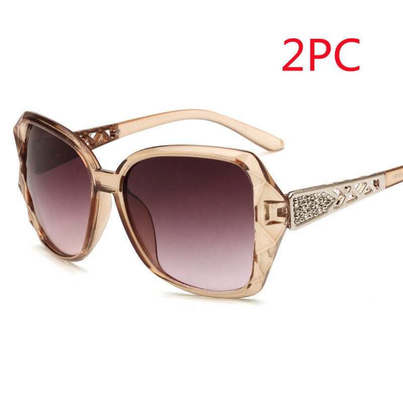 Women's Big Frame Sunglasses Women Retro Sunglasses - AMIR BAGS INDIA PRIVATE LIMITED