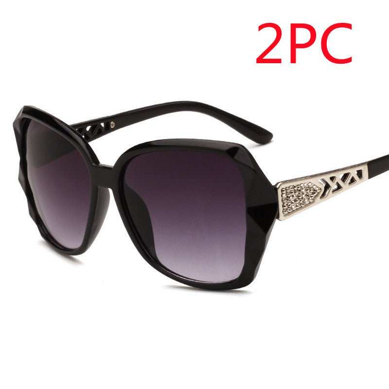 Women's Big Frame Sunglasses Women Retro Sunglasses - AMIR BAGS INDIA PRIVATE LIMITED