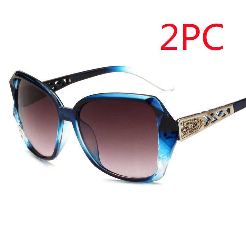 Women's Big Frame Sunglasses Women Retro Sunglasses - AMIR BAGS INDIA PRIVATE LIMITED