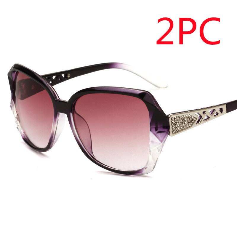 Women's Big Frame Sunglasses Women Retro Sunglasses - AMIR BAGS INDIA PRIVATE LIMITED