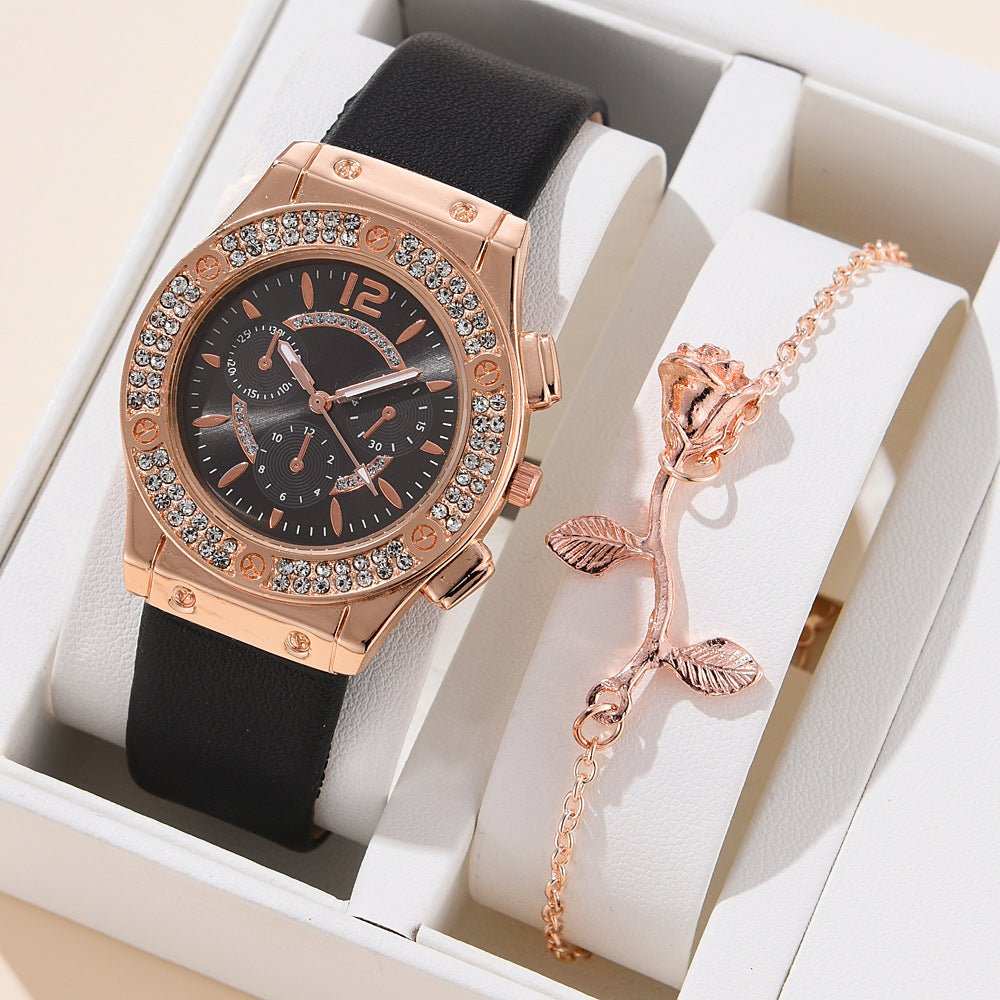Women's Fashion Pu Strap Watch - AMIR BAGS INDIA PRIVATE LIMITED