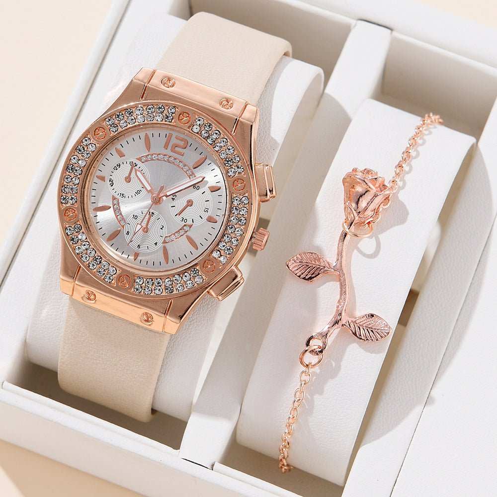 Women's Fashion Pu Strap Watch - AMIR BAGS INDIA PRIVATE LIMITED