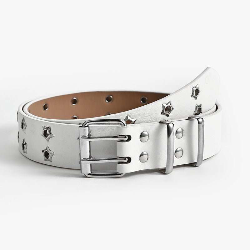 Women's Fashion Stars Decorative Double - row Belts - AMIR BAGS INDIA PRIVATE LIMITED