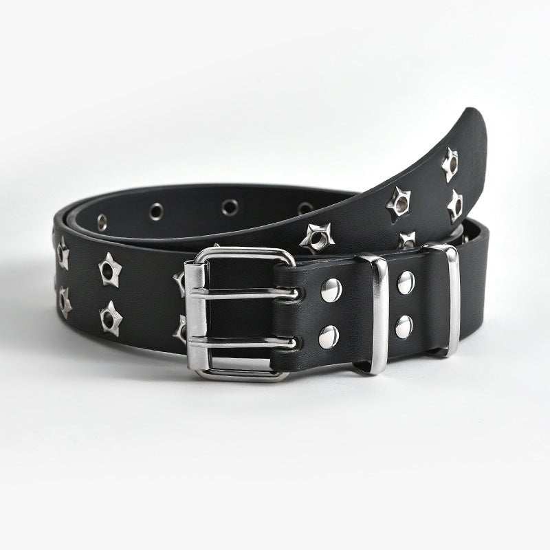 Women's Fashion Stars Decorative Double - row Belts - AMIR BAGS INDIA PRIVATE LIMITED