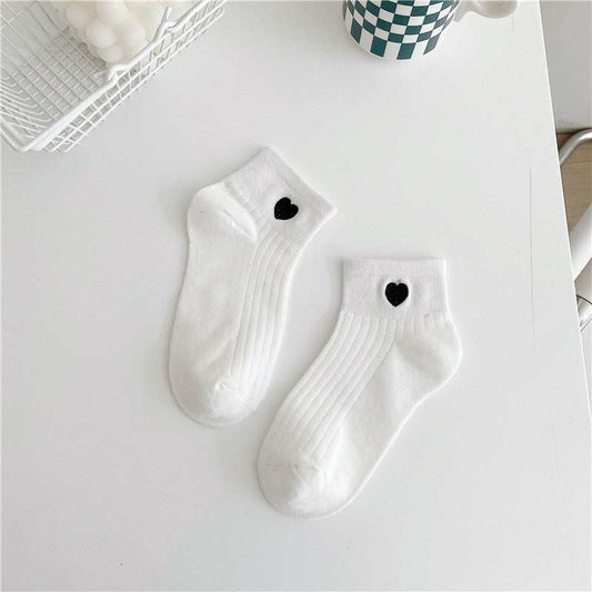 Women's Fashionable Cotton Embroidered Socks - AMIR BAGS INDIA PRIVATE LIMITED
