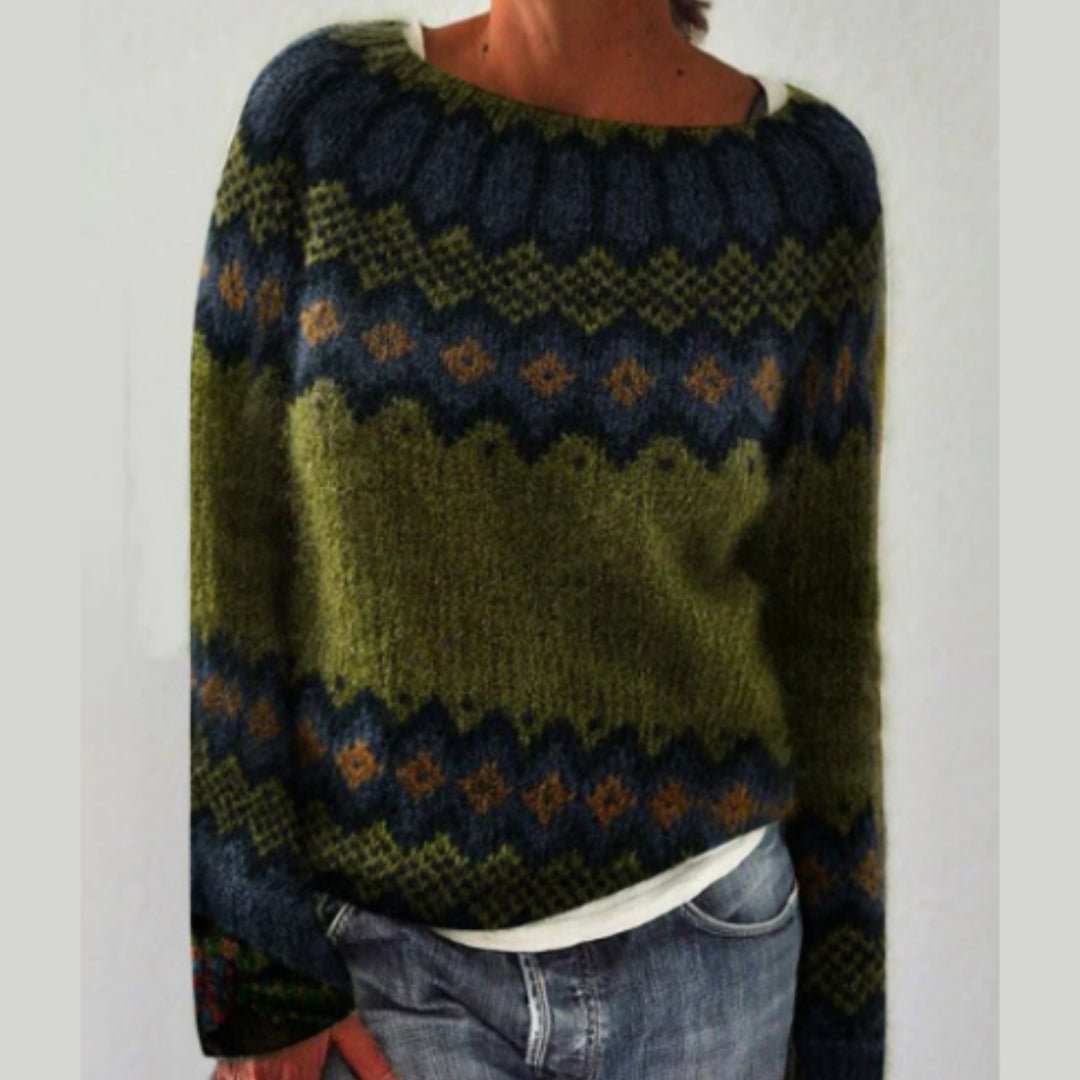 Women's Fashionable Pullover Sweater Top - AMIR BAGS INDIA PRIVATE LIMITED