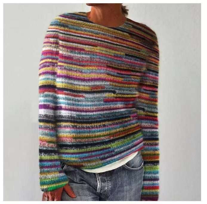 Women's Fashionable Pullover Sweater Top - AMIR BAGS INDIA PRIVATE LIMITED