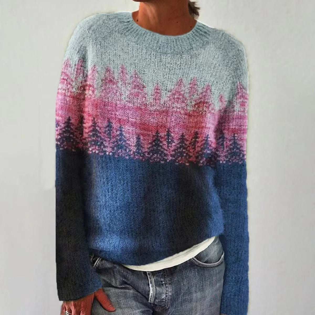 Women's Fashionable Pullover Sweater Top - AMIR BAGS INDIA PRIVATE LIMITED