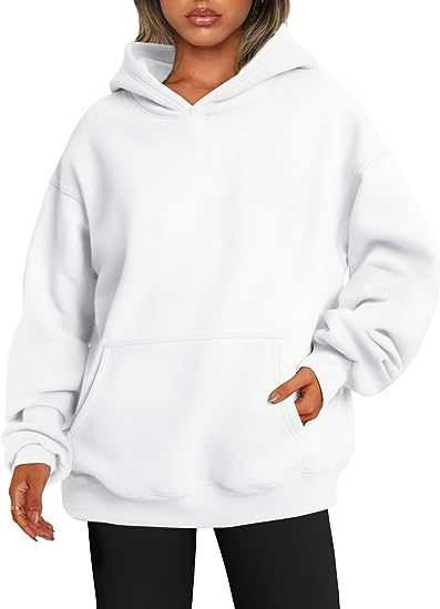 Women's Hoodies With Pockets Fashion Solid Sweatshirt Oversized Hooded Sweater Womens Clothing - AMIR BAGS INDIA PRIVATE LIMITED