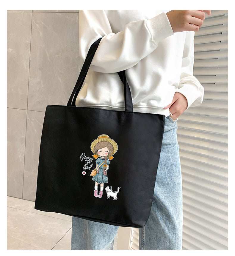 Women's Large Capacity Hand Carrying Canvas Bag - AMIR BAGS INDIA PRIVATE LIMITED