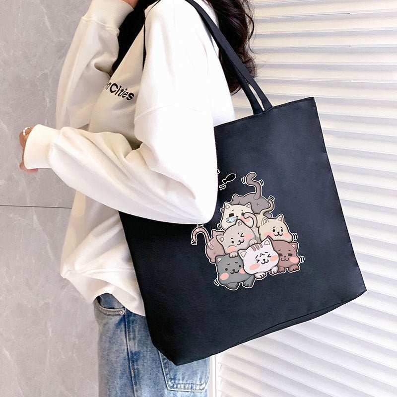 Women's Large Capacity Hand Carrying Canvas Bag - AMIR BAGS INDIA PRIVATE LIMITED