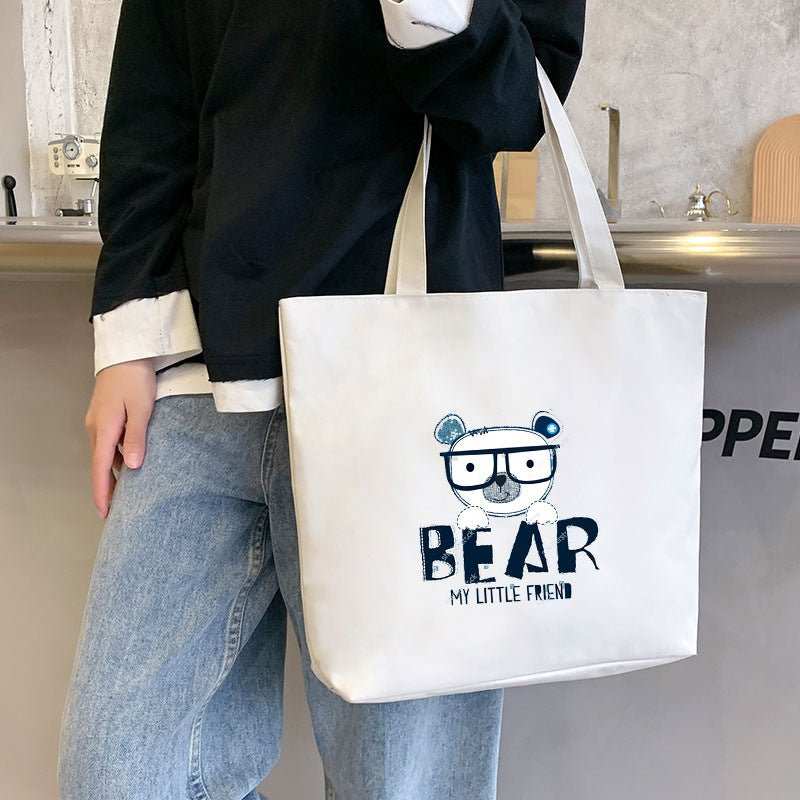 Women's Large Capacity Hand Carrying Canvas Bag - AMIR BAGS INDIA PRIVATE LIMITED