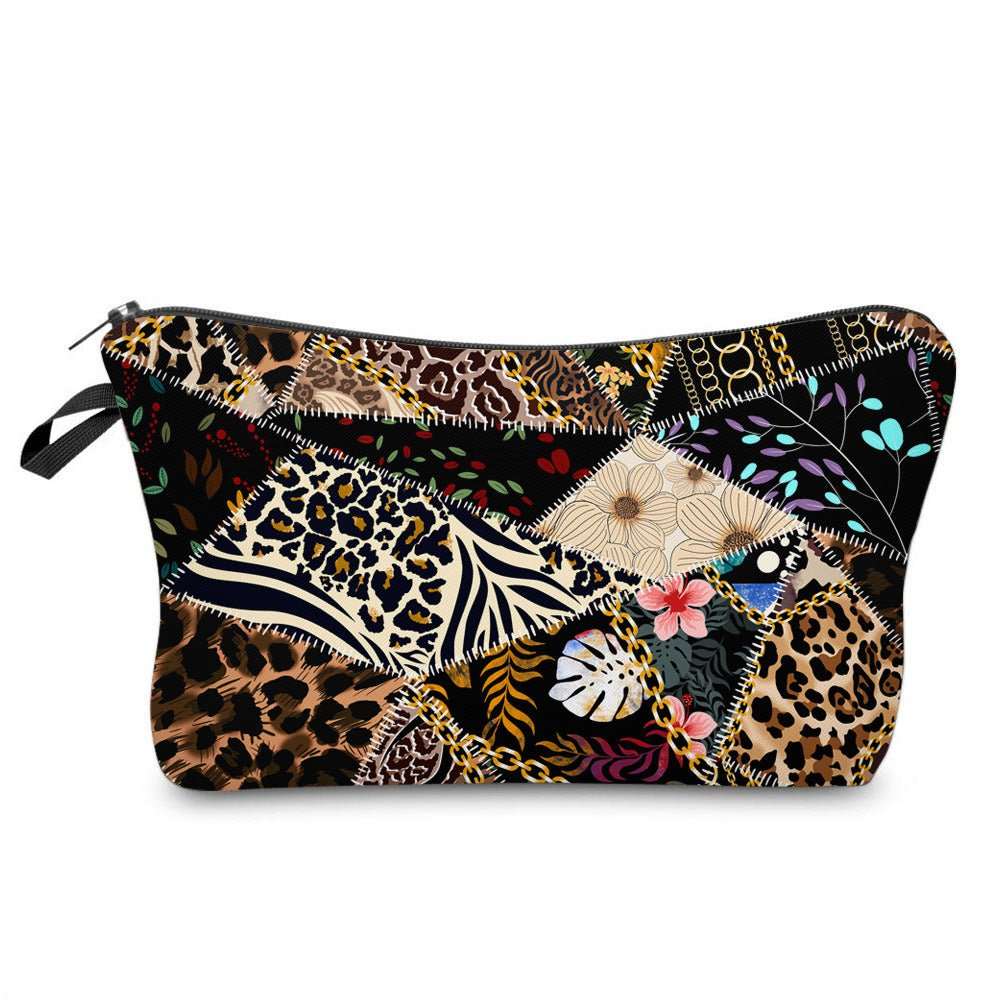 Women's Multi - functional 3D Printing Cosmetic Bag - AMIR BAGS INDIA PRIVATE LIMITED