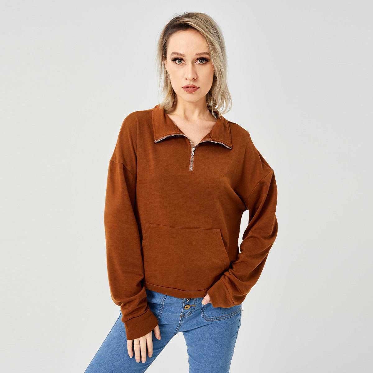 Women's Pullover Sweatshirt - AMIR BAGS INDIA PRIVATE LIMITED