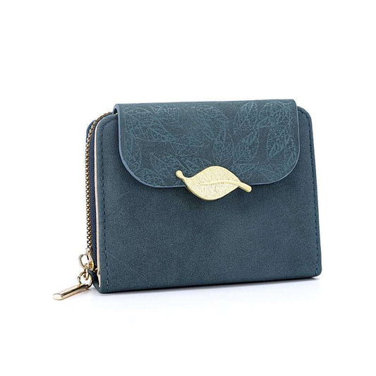 Women's Short Print Flip Zipper Wallet - AMIR BAGS INDIA PRIVATE LIMITED