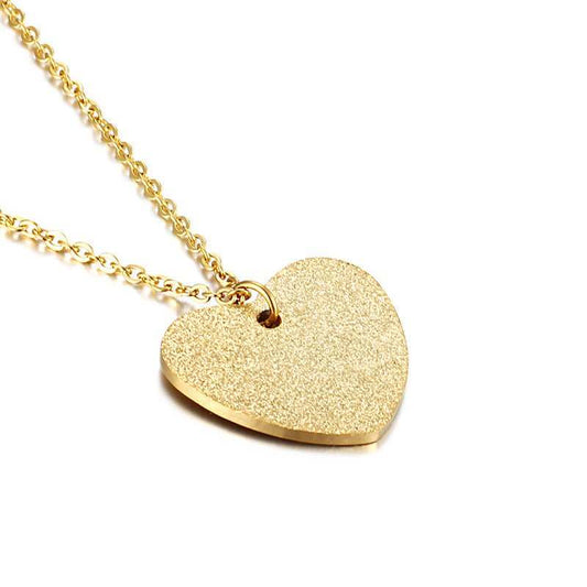 Women's Simple Fashion Japan And South Korea Heart - shaped Necklace - AMIR BAGS INDIA PRIVATE LIMITED
