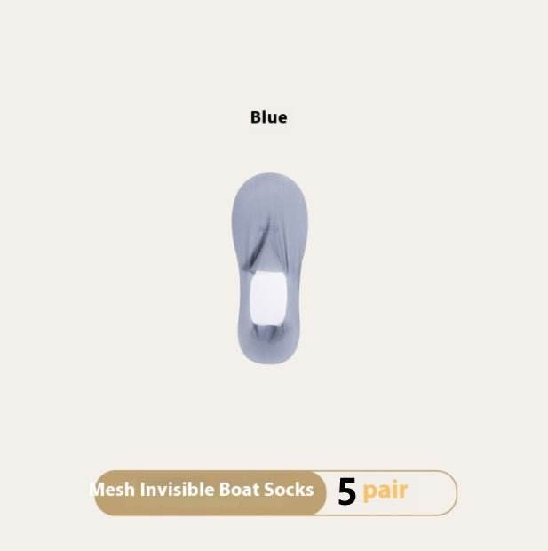 Women's Summer Thin Breathable Traceless Invisible Socks - AMIR BAGS INDIA PRIVATE LIMITED