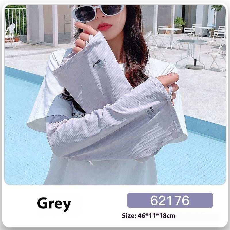 Women's UV Sun Protection Ice Sun Protection Oversleeve - AMIR BAGS INDIA PRIVATE LIMITED